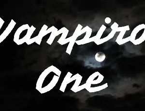 Vampiro One font