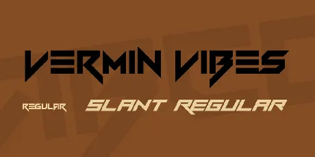 Vermin Vibes font