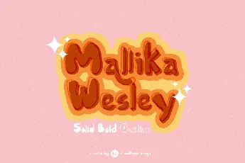 Mallika Wesley font