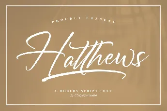 Hatthews font