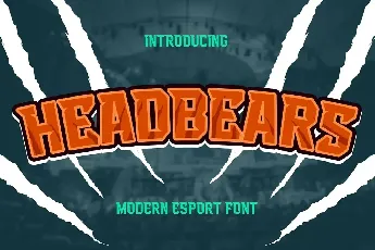 Headbears font