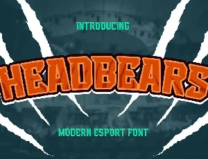 Headbears font