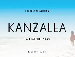 Kanzalea font