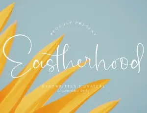 Eastherhood font