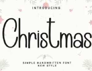 Christmas Display font