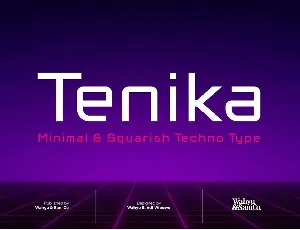 Tenika font