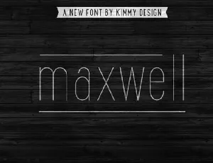 Maxwell Sans Free font