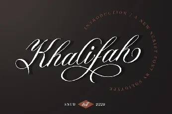 Khalifah Script font