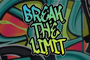 Shock Graffiti font