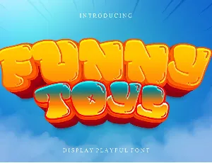 Funny Toys - Personal Use font