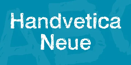 Handvetica Neue font