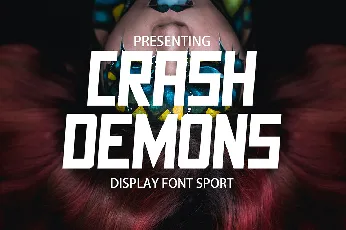 Crash Demons font