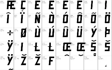 Crash Demons font