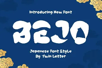 BEJO font