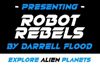 Robot Rebels font