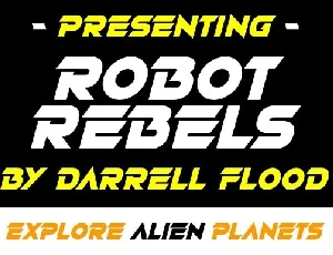Robot Rebels font