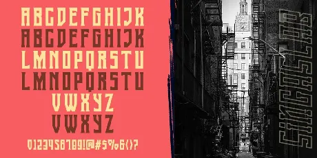 Singa Serif DEMO font