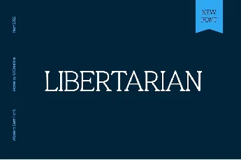 Libertarian font