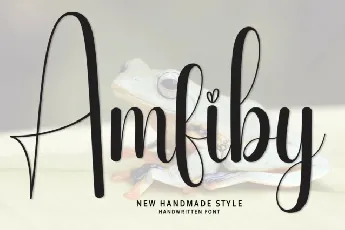 Amfiby Script font