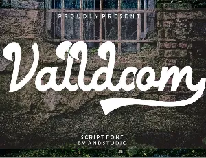 Valldoom font