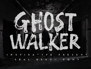 Ghost Walker font