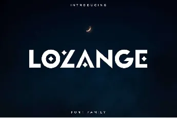 Lozange font