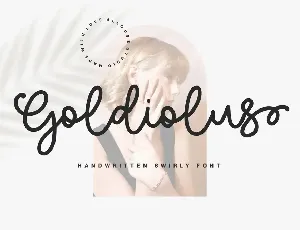 Goldiolus Demo font