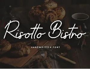 Risotto Bistro font