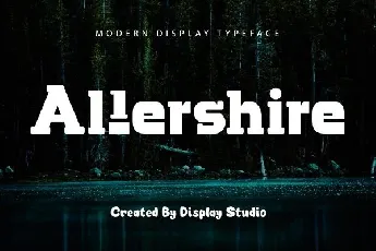 Allershire font