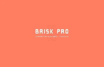 Brisk Pro Typeface font