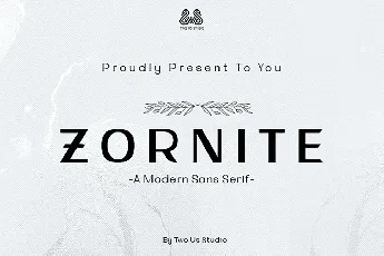 Zornite font