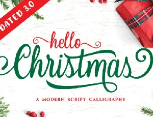 Christmas font