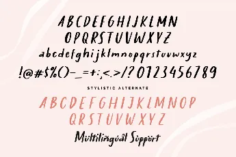 Sticky Buttercup Demo font