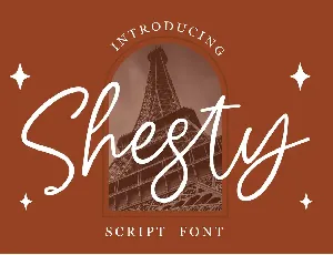 Shesty font