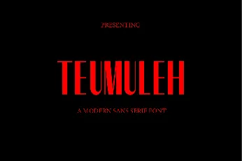 Teumuleh font