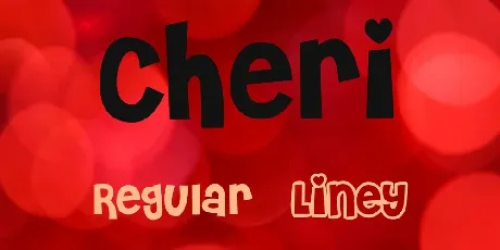 Cheri font