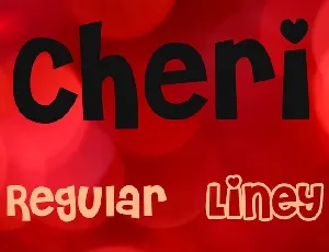 Cheri font