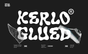 Kerlo Glued Display font