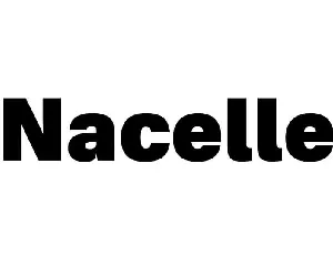 Nacelle Family font