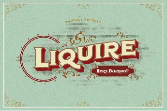 Liquire font