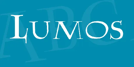 Lumos font