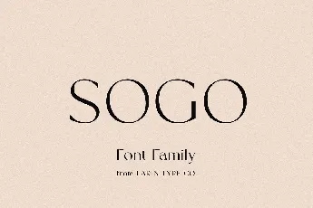 Sogo font