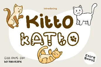 Katto - Personal Use font