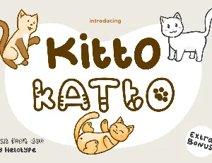 Katto - Personal Use font