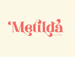 Metilda Demo font