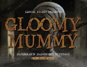 Gloomy Mummy Demo font