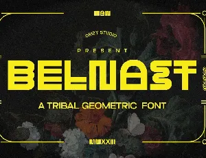 Belnast font