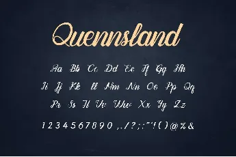 Quennsland font