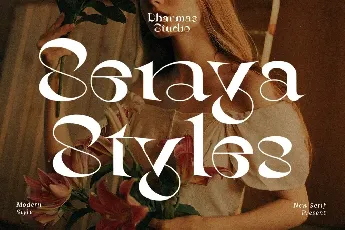 Seraya font