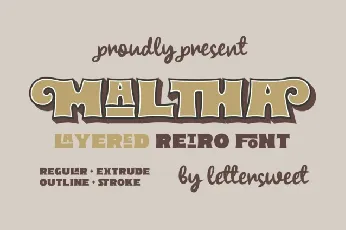 Maltha font